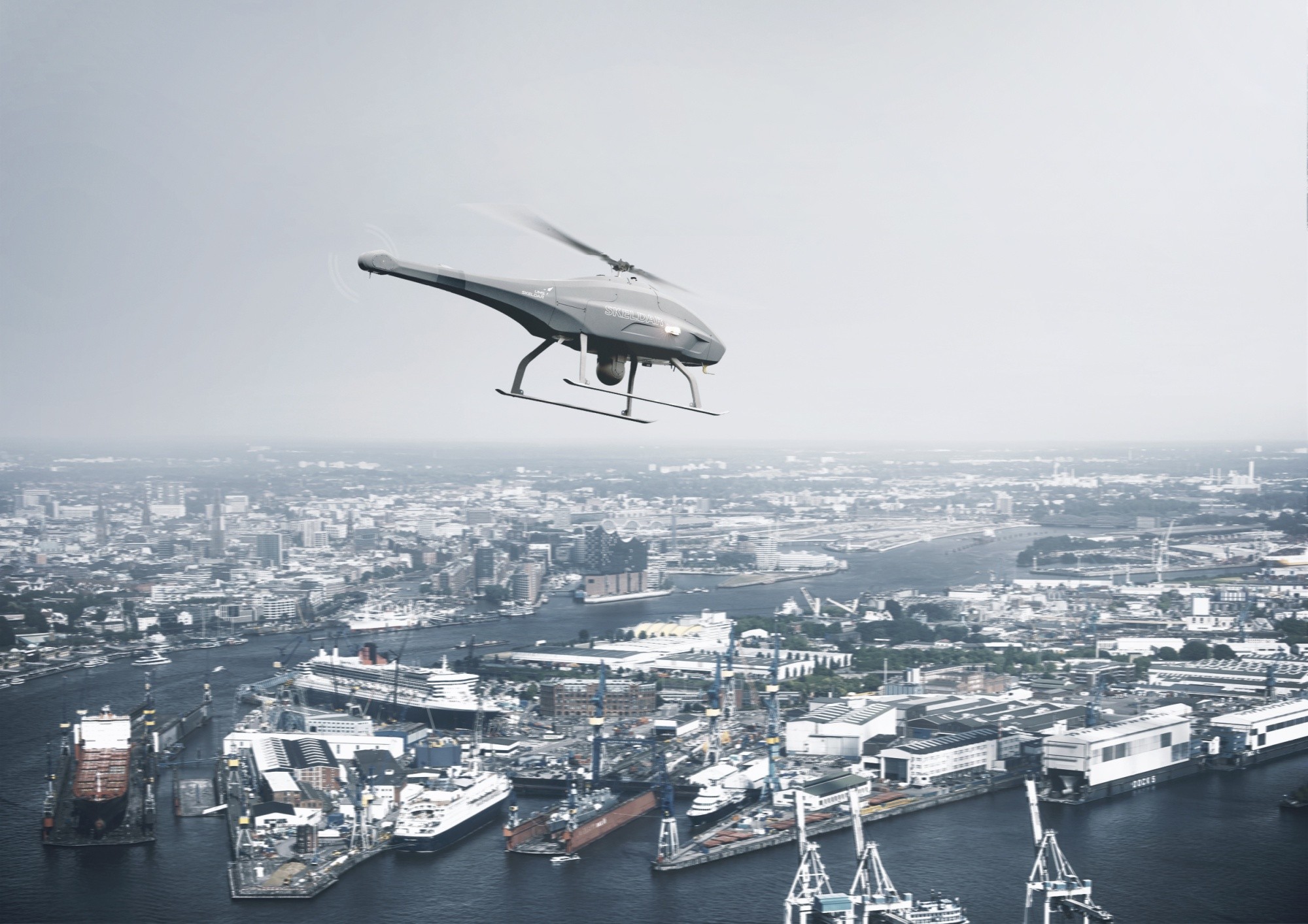 Η επέλαση των drones στα μεγαλύτερα λιμάνια του κόσμου