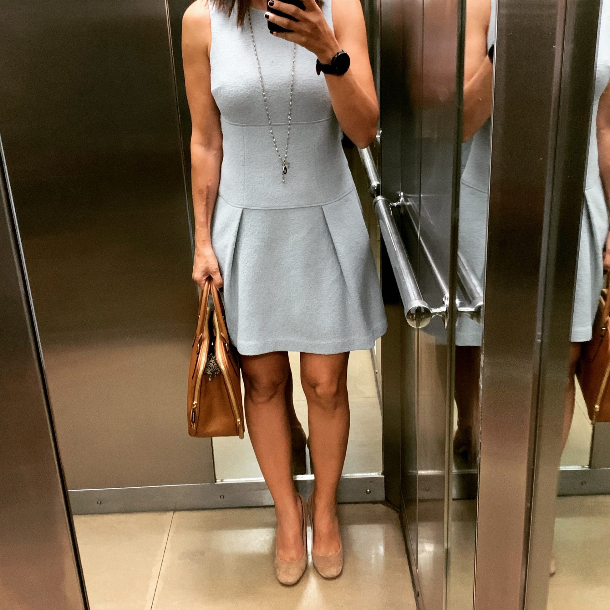 Executive look of the day: Sky Blue