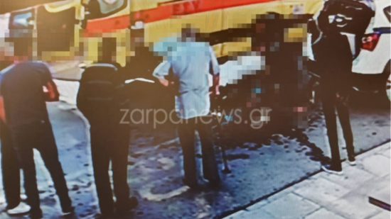 Σοκ στα Χανιά: 65χρονος πέφτει νεκρός κατά τη διάρκεια αστυνομικού ελέγχου (video)