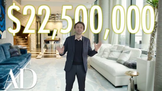 Ξενάγηση σε πολυτελή έπαυλη μέσα σε ουρανοξύστη αξίας 22,5 εκατ. δολ. στη Νέα Υόρκη