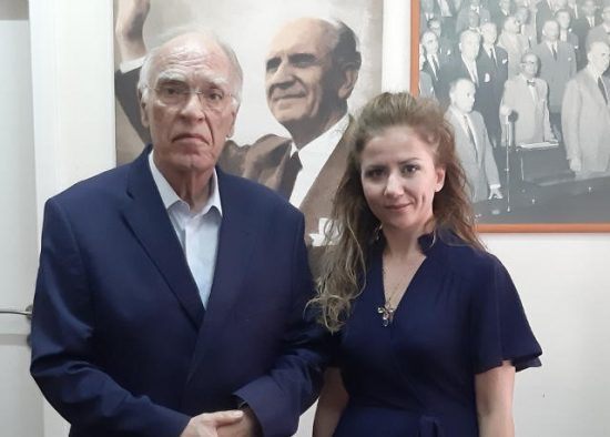 Η Ένωση Κεντρώων ανακοίνωσε την επικεφαλής του ψηφοδελτίου Επικρατείας