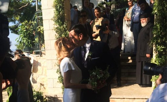 Παντρεύτηκαν Τζένη Μπαλατσινού και Βασίλης Κικίλιας