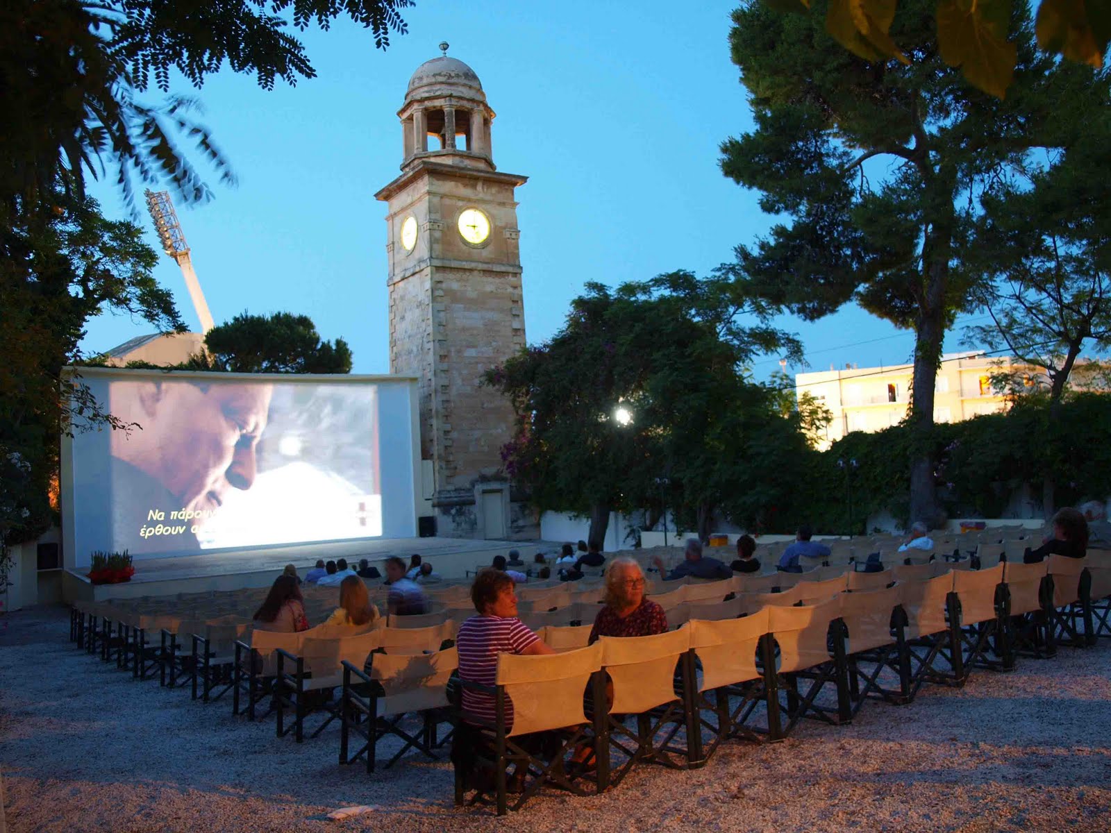 Το «πράσινο» θερινό σινεμά των Χανίων