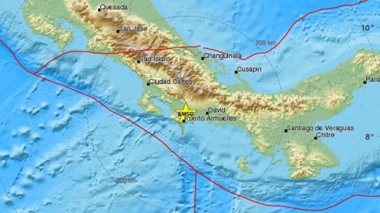 Σεισμός 6,2 Ρίχτερ στην Κόστα Ρίκα