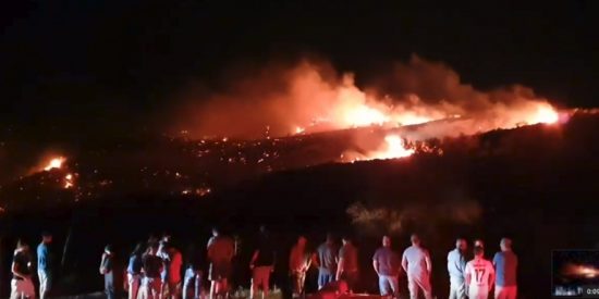 Θρίλερ στην Κύπρο: Άγνωστο αντικείμενο συνετρίβη στα Κατεχόμενα – Ακούστηκαν ισχυρές εκρήξεις (video)