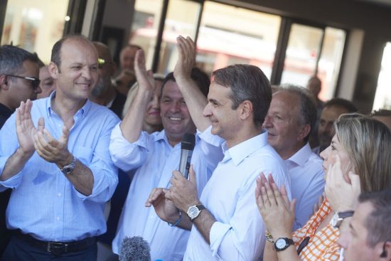 Μητσοτάκης: Η μάχη πρέπει να δοθεί πόρτα πόρτα για τη μεγάλη νίκη