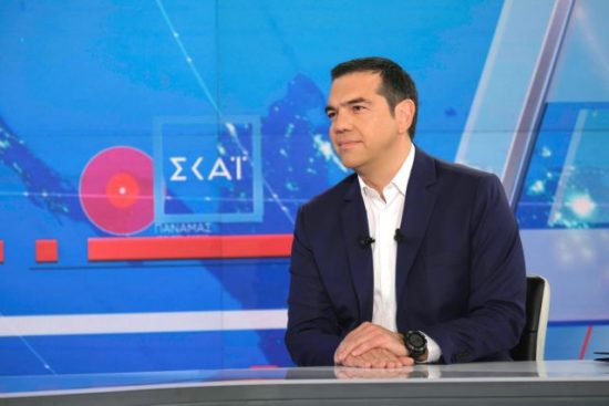 Θεαματικά νούμερα τηλεθέασης για τη συνέντευξη Τσίπρα στον ΣΚΑΪ