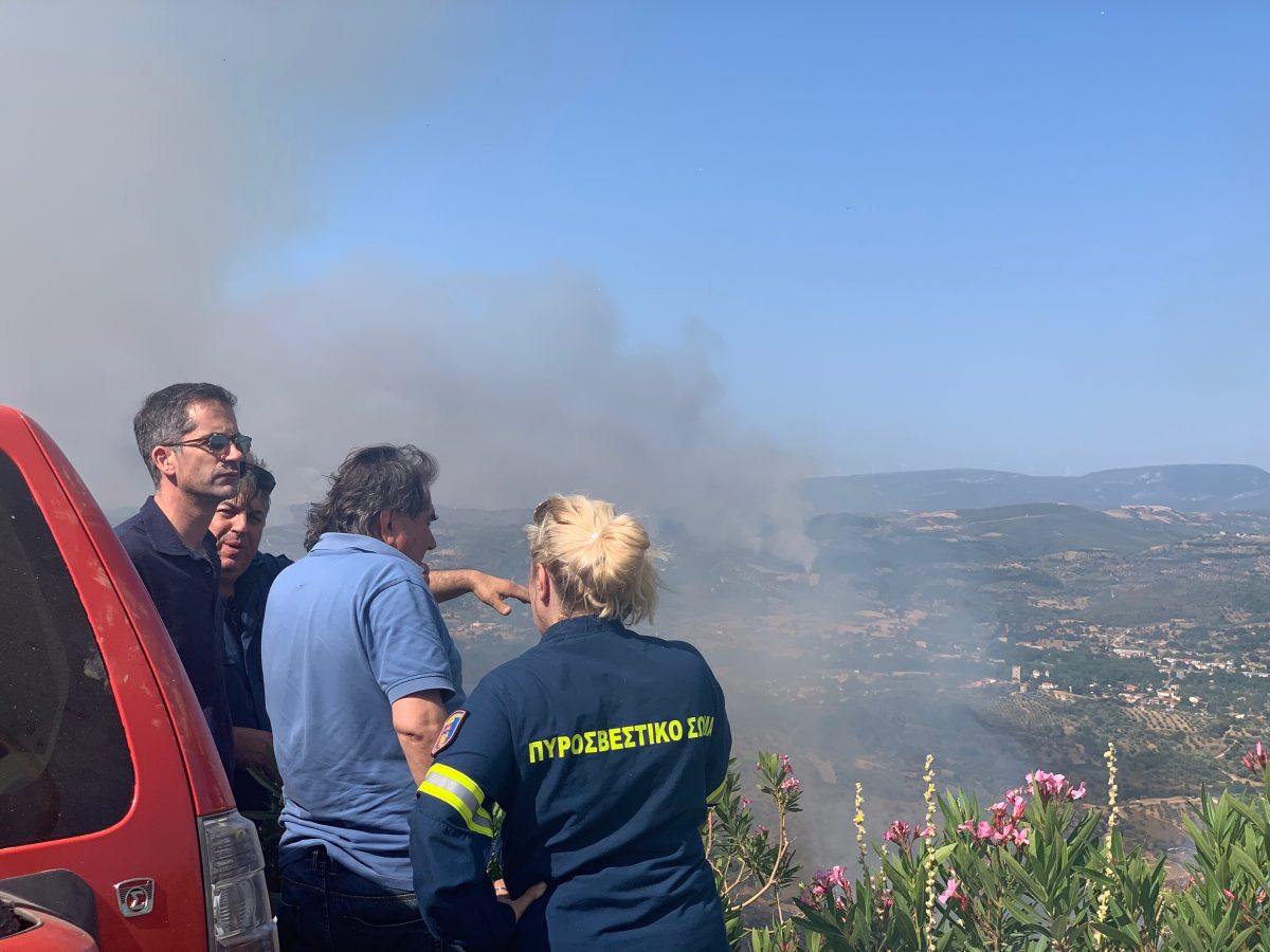 Μπακογιάννης: Δίνουμε μεγάλη μάχη για τη φωτιά στην Εύβοια