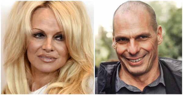 Το retweet της Πάμελα Άντερσον για τη νίκη του Γιάνη Βαρουφάκη στις εκλογές (pic)
