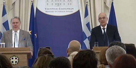 Ν.Δένδιας στο ΥΠΕΞ: Η κυβέρνηση Μητσοτάκη θα επιδιώξει τη συναίνεση στην εξωτερική πολιτική