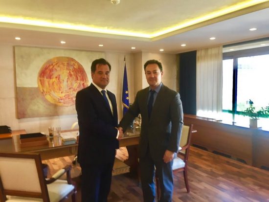 Συνάντηση A. Γεωργιάδη με Οδ. Αθανασίου (Lamda): “Το Ελληνικό θα ξεμπλοκάρει”