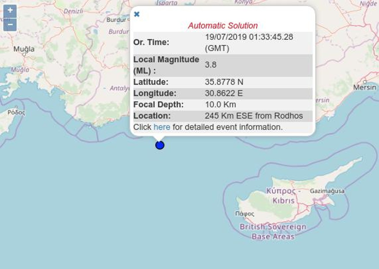 σεισμος καστελοριζο