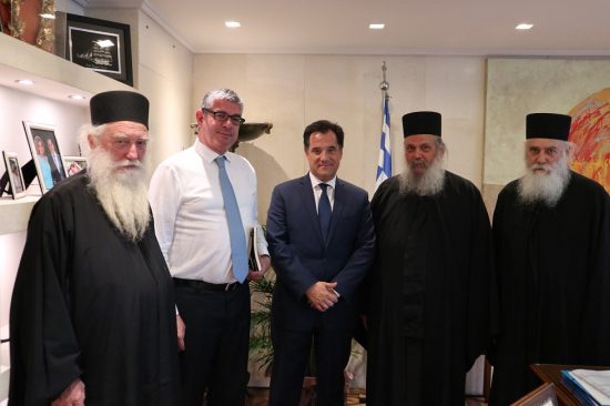 Άδωνις Γεωργιάδης: Εγκαινιάζουμε μία σταθερή επικοινωνίας με το Άγιο Όρος