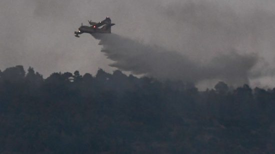 Βελτιωμένη η εικόνα της πυρκαγιάς στη Τανάγρα