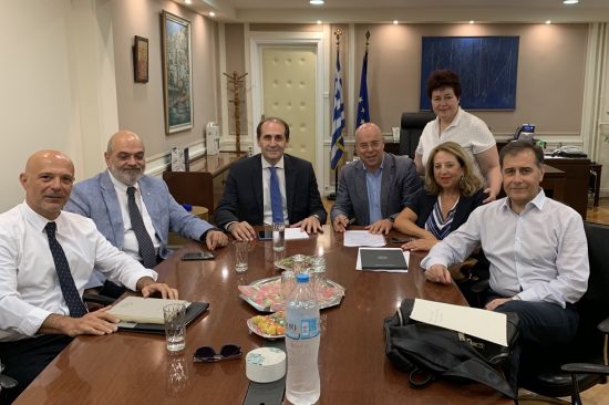 Συνάντηση Βεσυρόπουλου με Επιτροπή Συμβολαιογραφικών Συλλόγων σχετικά με τον ΕΝΦΙΑ