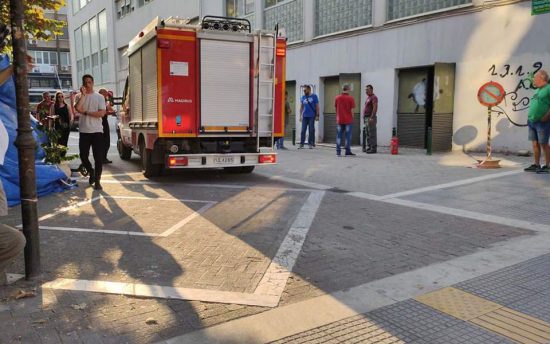 Ισχυρή έκρηξη στο Δικαστικό Μέγαρο της Λάρισας (video)