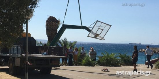 Χίος: Αποσύρθηκαν οι φονικές μπασκέτες- Αναλαμβάνουν οι πραγματογνώμονες (pics)