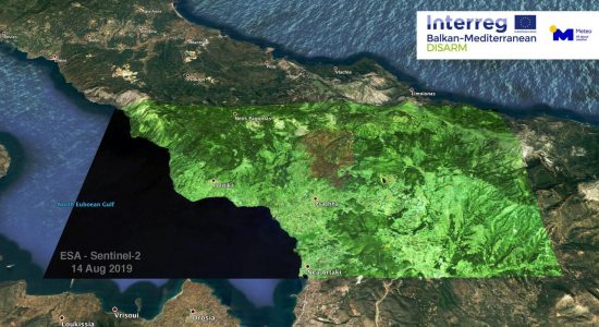 Meteo: Στάχτη τουλάχιστον 23.000 στρέμματα στην Εύβοια σύμφωνα με τον δορυφόρο Sentinel-2