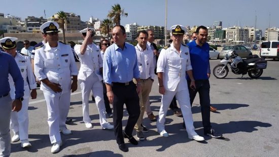 Στην Κρήτη ο υπ. Ναυτιλίας Γιάννης Πλακιωτάκης