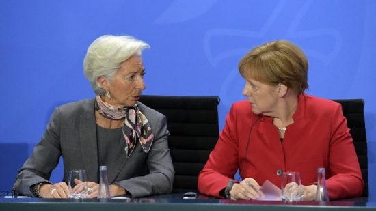 Λαγκάρντ για Μέρκελ: “Ήταν πηγή έμπνευσης για μένα. Δεν το ξέρει αυτό, αλλά ήταν”
