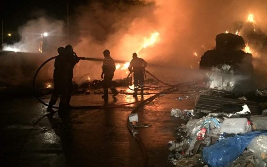 Ζάκυνθος: Φωτιά στις εγκαταστάσεις του ΦΟΔΣΑ