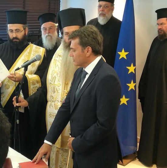 Ορκίστηκε ο νέος Δήμαρχος Φιλοθέης-Ψυχικού, Δ. Γαλάνης, και το Δημοτικό Συμβούλιο