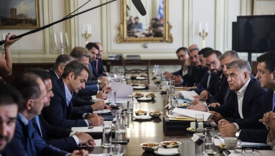Μητσοτάκης σε νέους Περιφερειάρχες: Στόχος η καλύτερη συνεργασία μεταξύ κεντρικής διοίκησης και περιφερειών