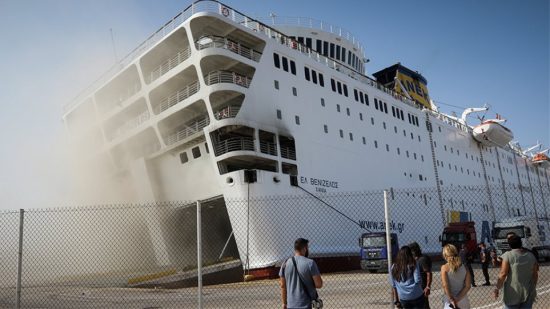 Από βραχυκύκλωμα σε φορτηγό προκλήθηκε η πυρκαγιά στο «Ελευθέριος Βενιζέλος»