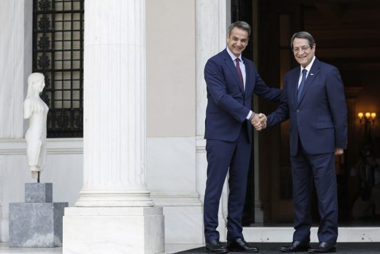 Αυστηρό μήνυμα Μητσοτάκη – Αναστασιάδη προς Άγκυρα: Στοπ στις παράνομες ενέργειες