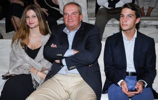 Κώστας Καραμανλής: Με τα παιδιά του στο Ηρώδειο (pics)