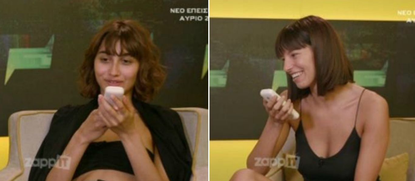 GNTM: Η Χαρά και η Ελευθερία επικοινώνησαν με τους συντρόφους τους (video)