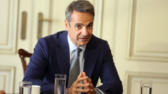 Συνάντηση Μητσοτάκη με αντιπροσωπεία του ιταλικού Ταμείου Παρακαταθηκών και Δανείων και της ΤΕRNA SpA