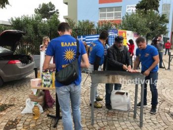 Ξεκίνησαν οι ετοιμασίες για το μπάρμπεκιου στα Διαβατά (εικόνες)