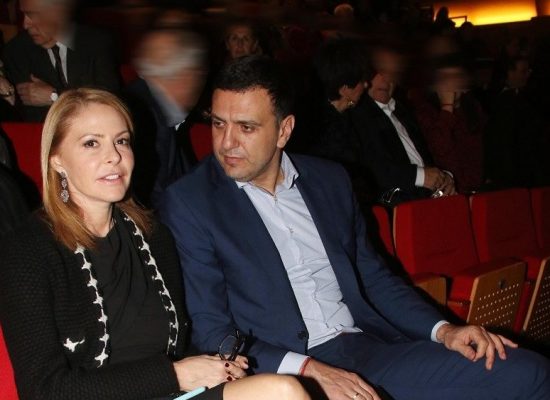 Βραδινή έξοδος για την Τζένη Μπαλατσινού και τον Βασίλη Κικίλια