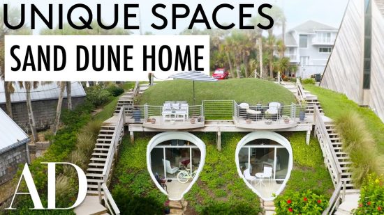 Architectural Digest: Δίδυμες κατοικίες χτισμένες μέσα σε έναν… αμμόλοφο!