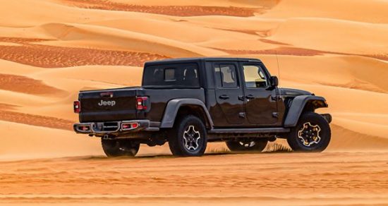 Jeep® Gladiator: «Κατακτά» την έρημο Rub’ al Khali στο Abu Dhabi