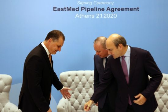 Τριμερής συνάντηση υπουργών Ενέργειας: Αποφασισμένοι να προχωρήσουν το έργο ανεξάρτητα από αντιδράσεις