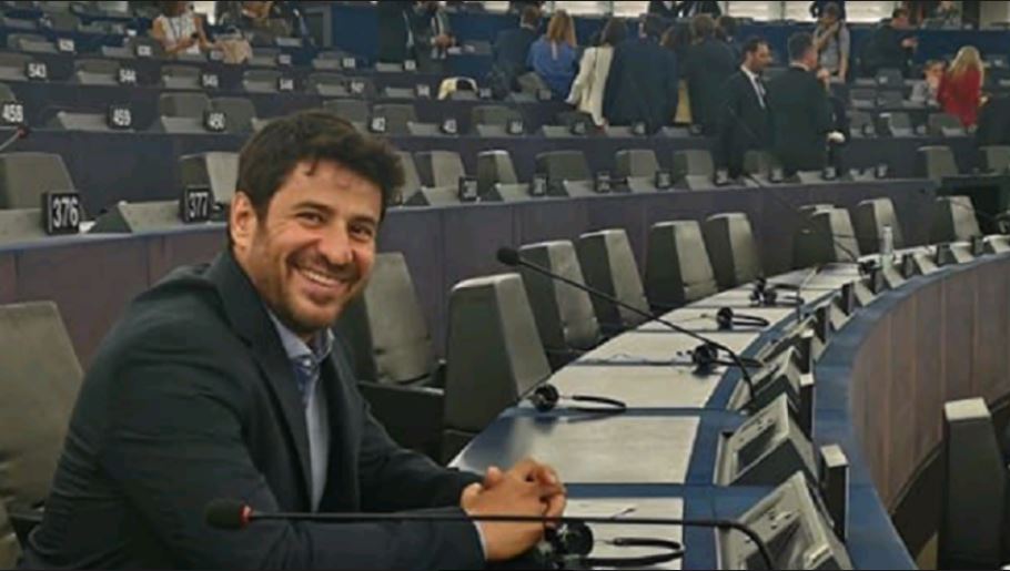 Ο ηθοποιός Αλέξης Γεωργούλης στο Ευρωκοινοβούλιο
