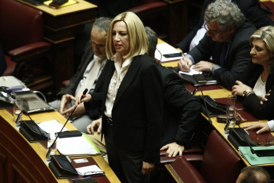 Γεννηματά: «Η κυβέρνηση από τις μεταρρυθμίσεις πέρασε στις διευθετήσεις»