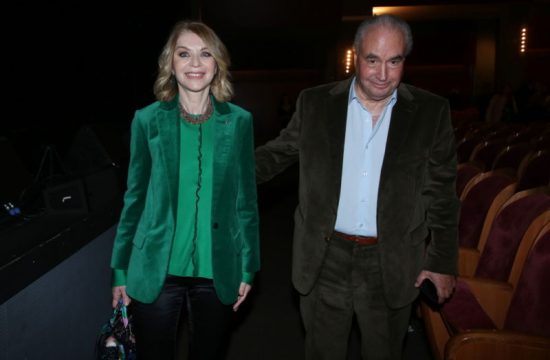 Σπάνια δημόσια έξοδος για την Έλλη Στάη και τον εφοπλιστή Νίκο Μουνδρέα