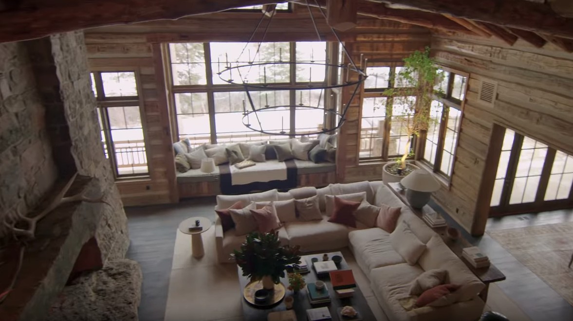 Architectural Digest Μέσα στην μαγευτική έπαυλη του Άαρον Πολ από ξύλο