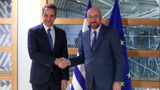 Στον Έβρο ο Κυριάκος Μητσοτάκης με τους επικεφαλής της Ευρωπαϊκής Ένωσης