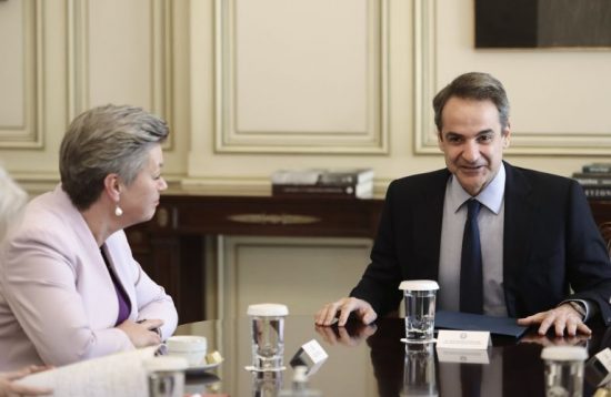 Μητσοτάκης: Ελλάδα και Ευρώπη αντιμετωπίζουν ασύμμετρη απειλή στα θαλάσσια και χερσαία σύνορα