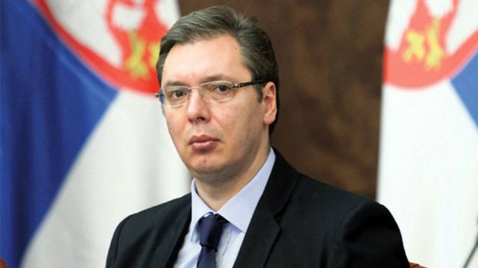 Ο πρόεδρος της Σερβίας Αλεξάνταρ Βούτσιτς