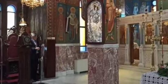 Σωτήρης Τσιόδρας: Έψαλε στη Θεία Λειτουργία της Σταυροπροσκυνήσεως [βίντεο]