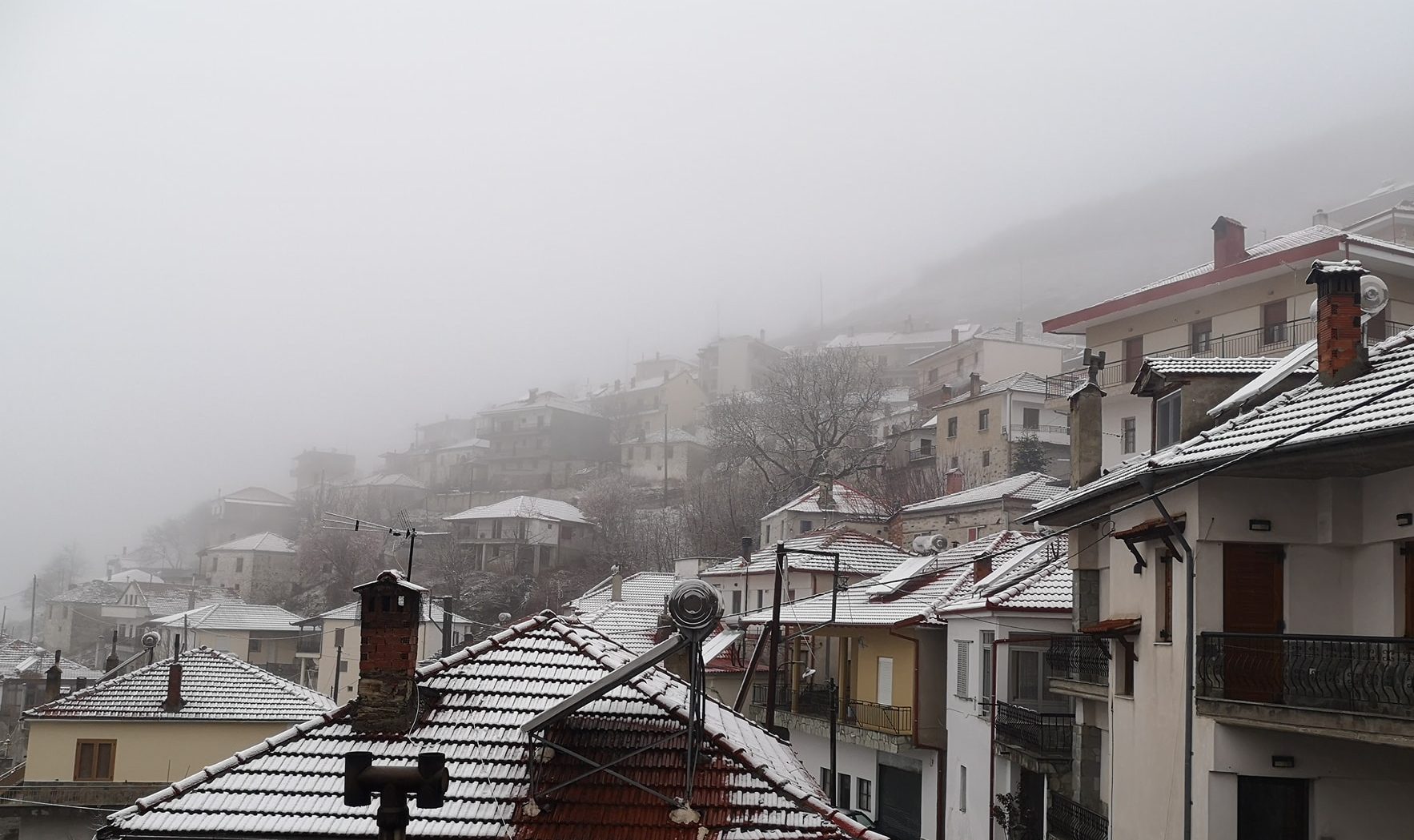 Χιόνια σε Πρέσπες, Κοζάνη και Θεσσαλονίκη