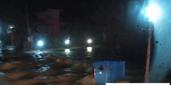 Προβλήματα από την κακοκαιρία στη Χαλκιδική
