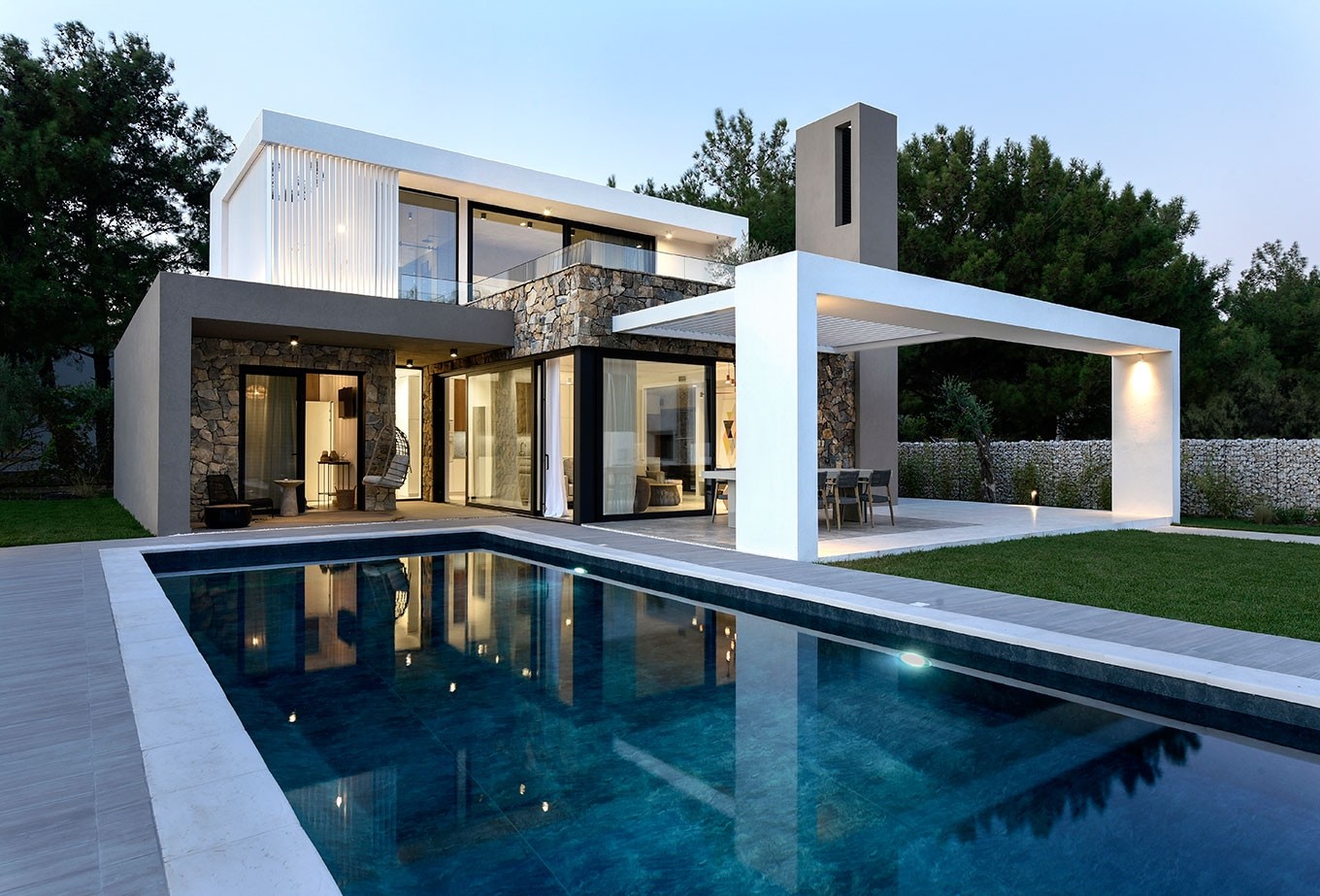 Villa Caeli: Μια πανέμορφη μονοκατοικία υψηλής αισθητικής στη Θάσο