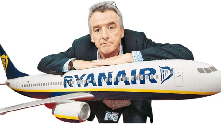 Ο Μάικλ Ο'Λίρι, CEO της Ryanair