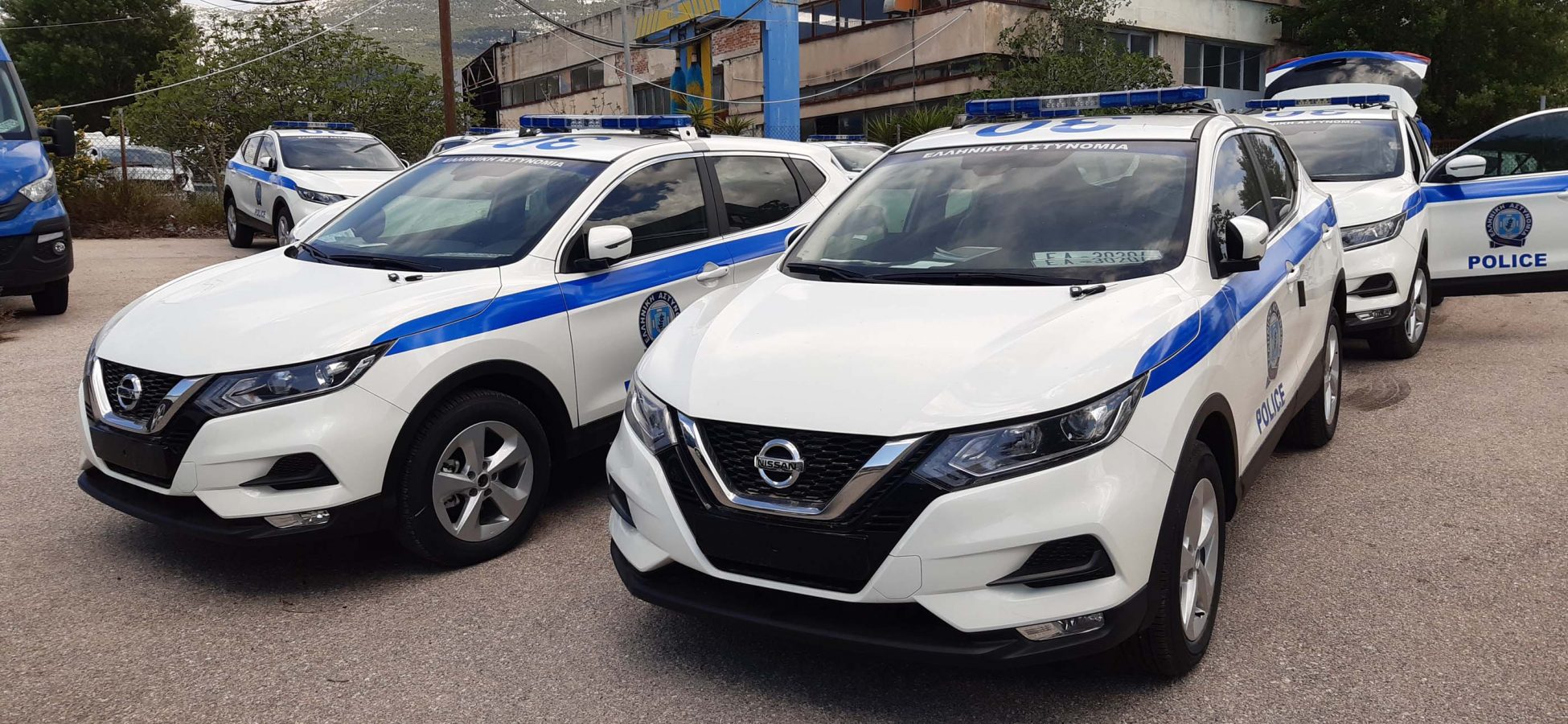 Ενίσχυση του στόλου περιπολικών της ΕΛ.ΑΣ με Nissan QASHQAI